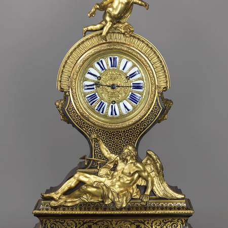 Attributed to André-Charles Boulle, movement by Claude Martinot Mantel clock About 1726 © The Trustees of the Wallace Collection (1)