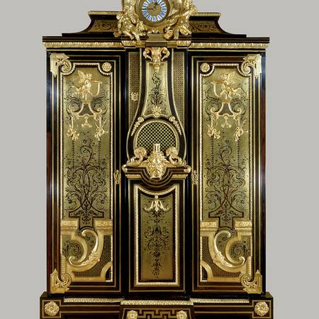 Attributed to André-Charles Boulle, movement by Pierre Gaudron Wardrobe 1715 © The Trustees of the Wallace Collection (1)
