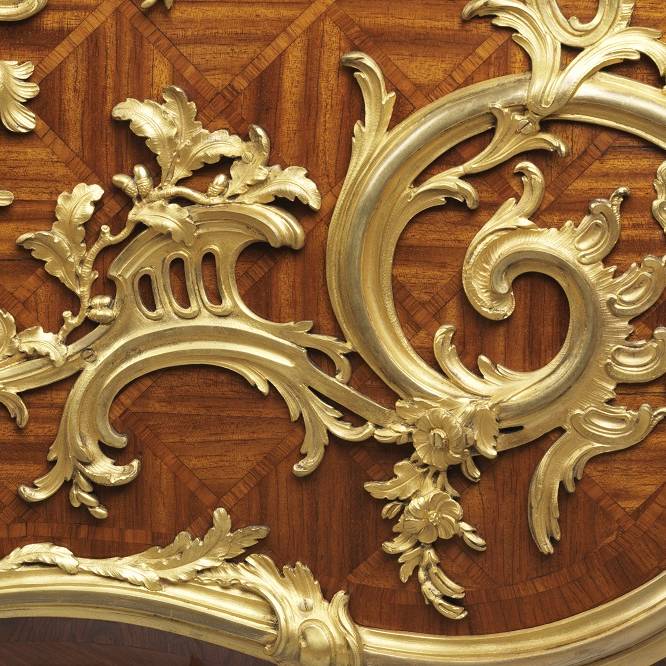 Detail of gilded decoration